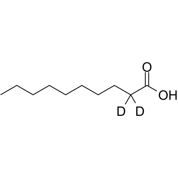 Decanoic acid-d2 (decanoic acid d2) 62716-49-8